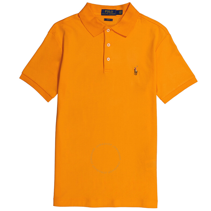 Honey GD Mens Custom Fit Cotton Stripe Short Sleve Polo Shirts Honey GD Mens Custom Fit Cotton Stripe Short Sleve Polo Shirts